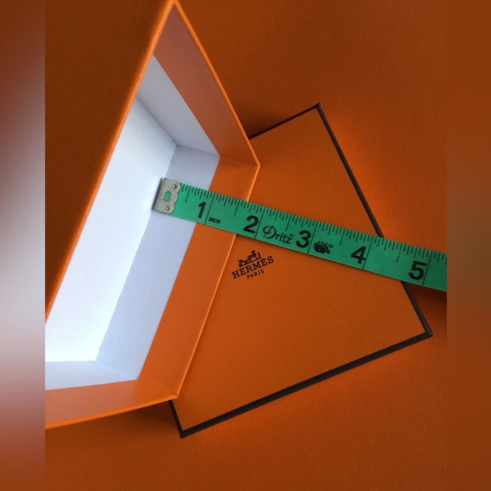 HERMES EMPTY SMALL BOX TOP LID LOGO PRINTED - Picture 9 of 11